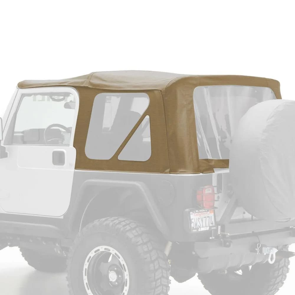 97-06 Jeep Wrangler OE Style Replacement Top W/Tinted Windows - Denim Spice