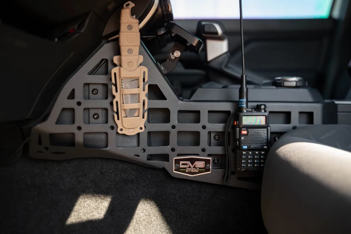 2024-2026 Toyota Tacoma & 4Runner | Center Console Molle Panels & Digital Device Mount