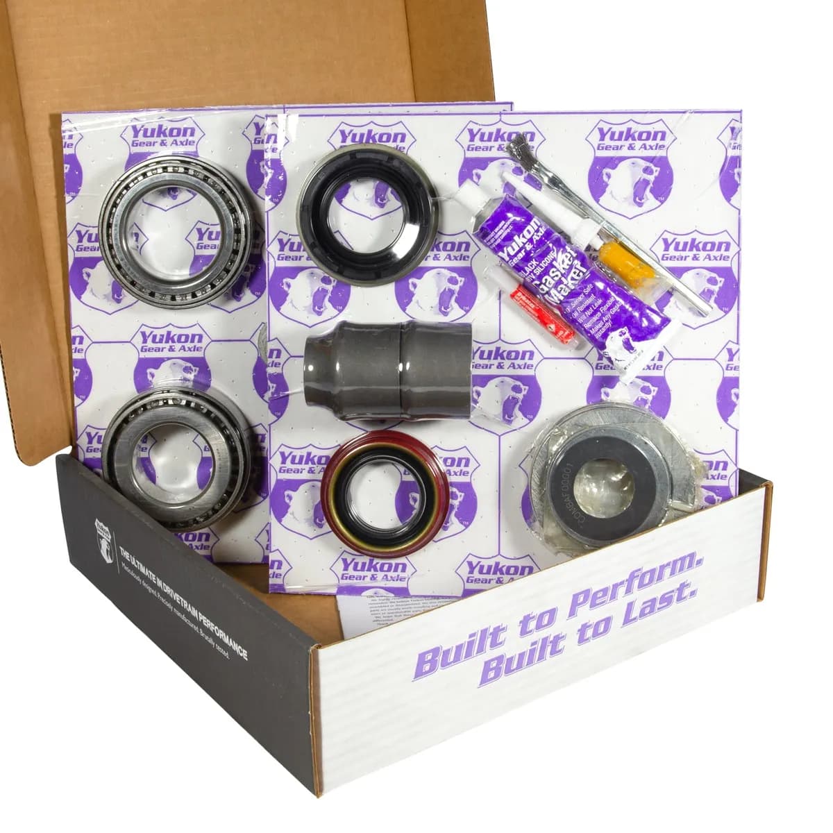 9.75 Inch Ford 4.11 Rear Ring & Pinion Install Kit 2.53 Inch OD Axle Bearings & Seal 9.75 Inch Ford 4.11 Rear R&P Gear/ Install Kit Package W/ Ak 1559 Axle Bearings (2.53 Inch Od) '00-'04 Trucks Yukon Gear