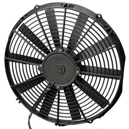SPAL® 14.00" Inch Electric Fan Puller Style Low Profile 1038 CFM 10 Straight Style blades