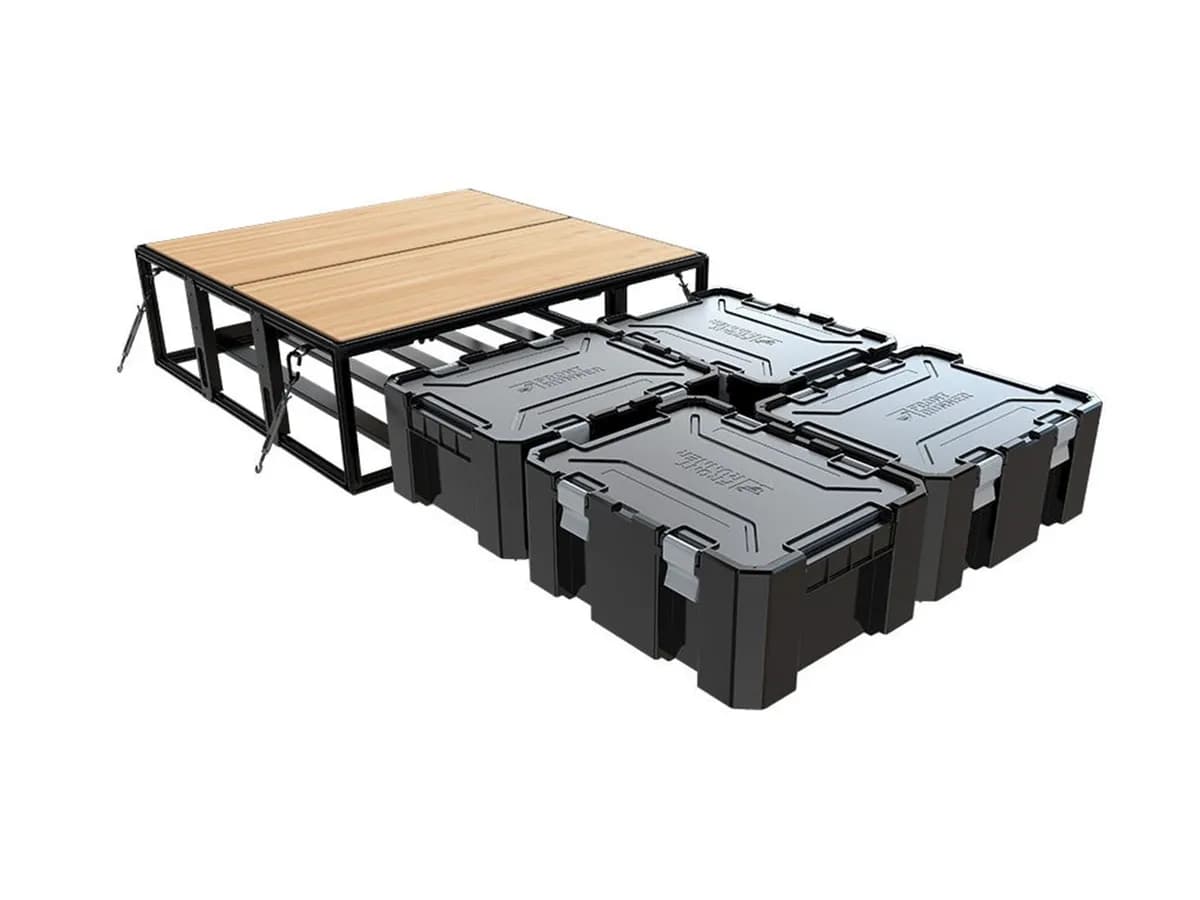 Wolf Pack Pro Storage System; Incl. 4 Wolf Pack Pro Boxes; Asymmetric;