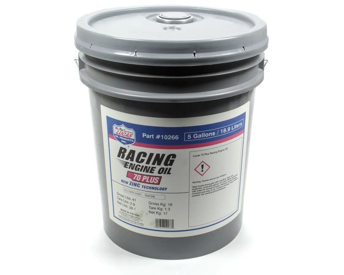 Lucas Oil Products 10266 SAE 70 Plus Racing Oil