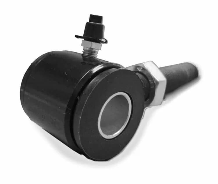 7/8-14 LH 1/2 bore 2.00 wide Powdercoated Black Housing