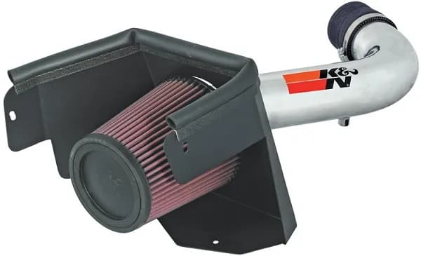 K&N Filters 77 Series Kits Cold Air Intake - High-Flow, Aluminum Tube - JK 2007-11