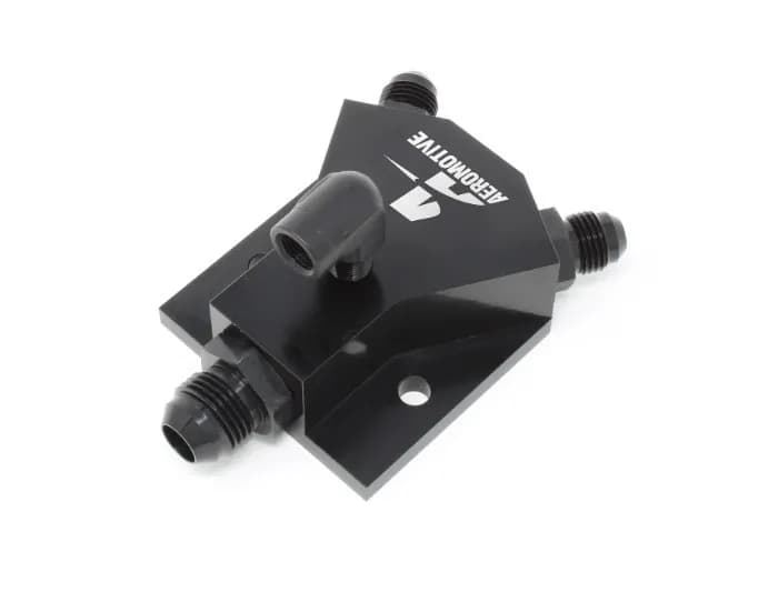Aeromotive Y-Block - 2X AN6 ORB x 1X AN8 ORB - 65607