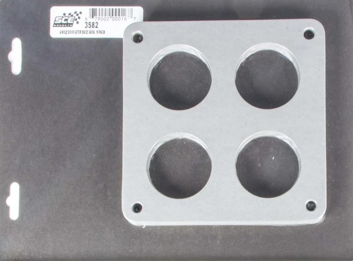 Holley Dominator 4 Hole .062 Thck Base Gask. 10 Pack