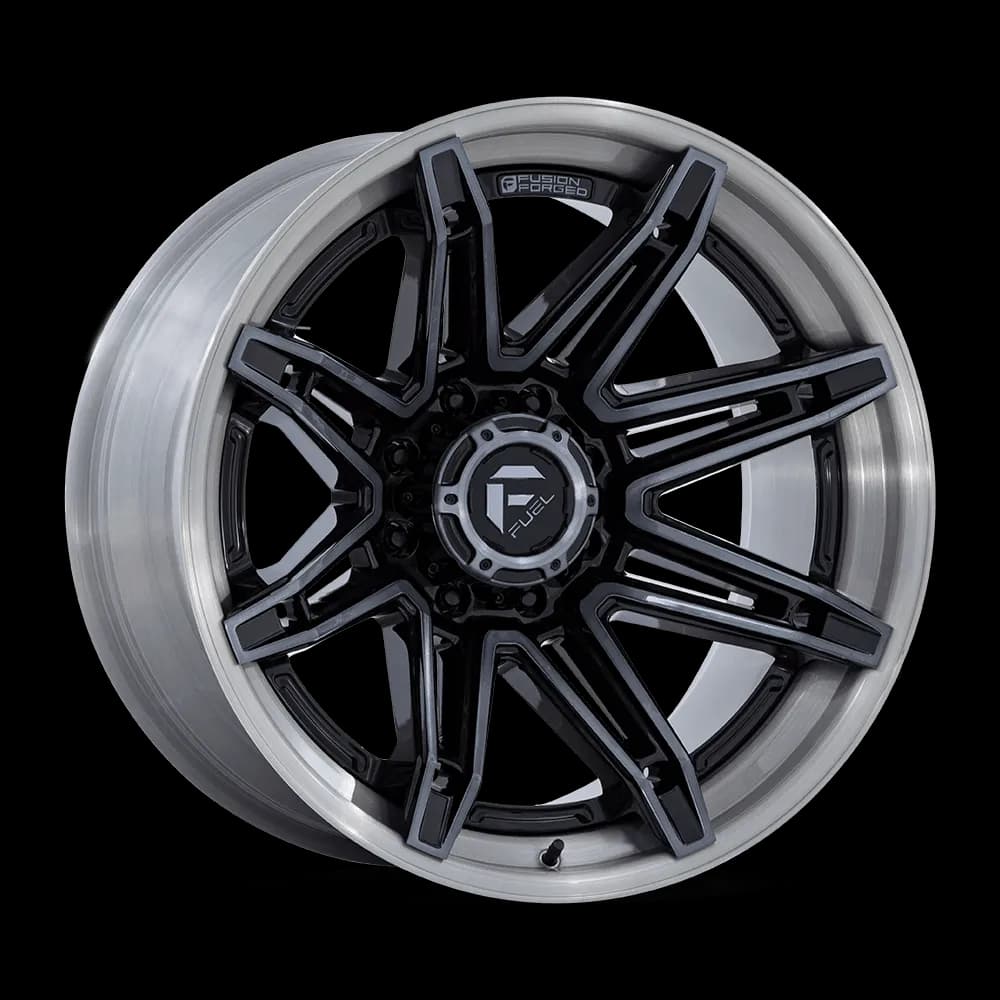 Fuel Wheels | Brawl | Gloss Black Brushed Dark Tint