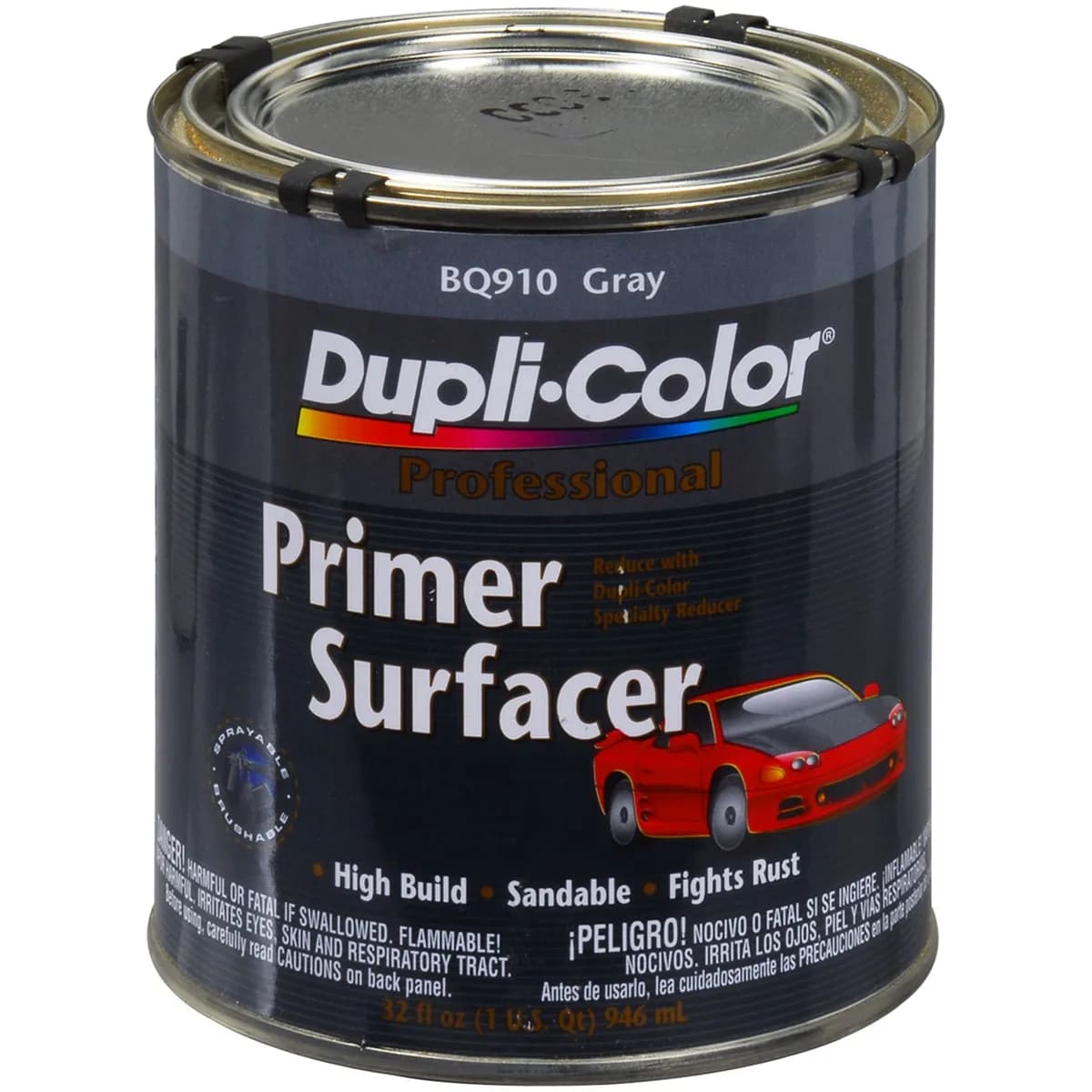 Primer Surfacer; Gray; 32 Oz. Quart