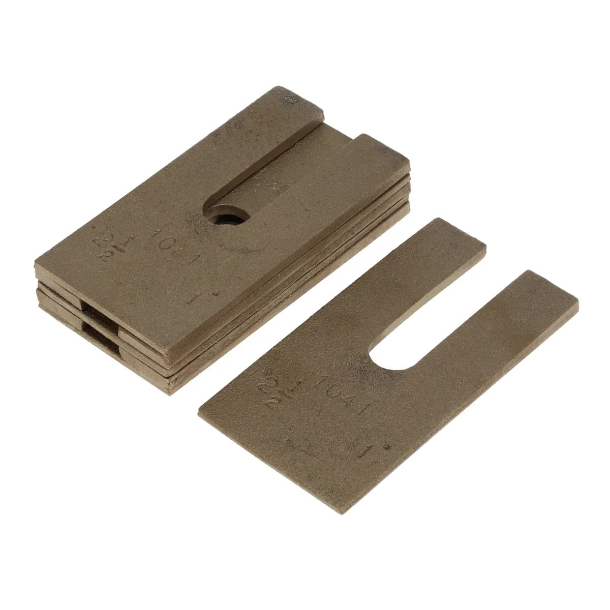 SPC 10414 - Manganese Bronze Shims 2.5x5x1 (6 Pieces)