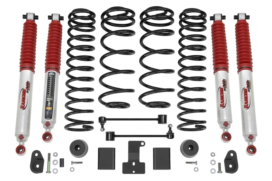Rancho 2-3.5in Sport Lift Kit Suspension System w/RS9000XL Shocks - JL 4dr