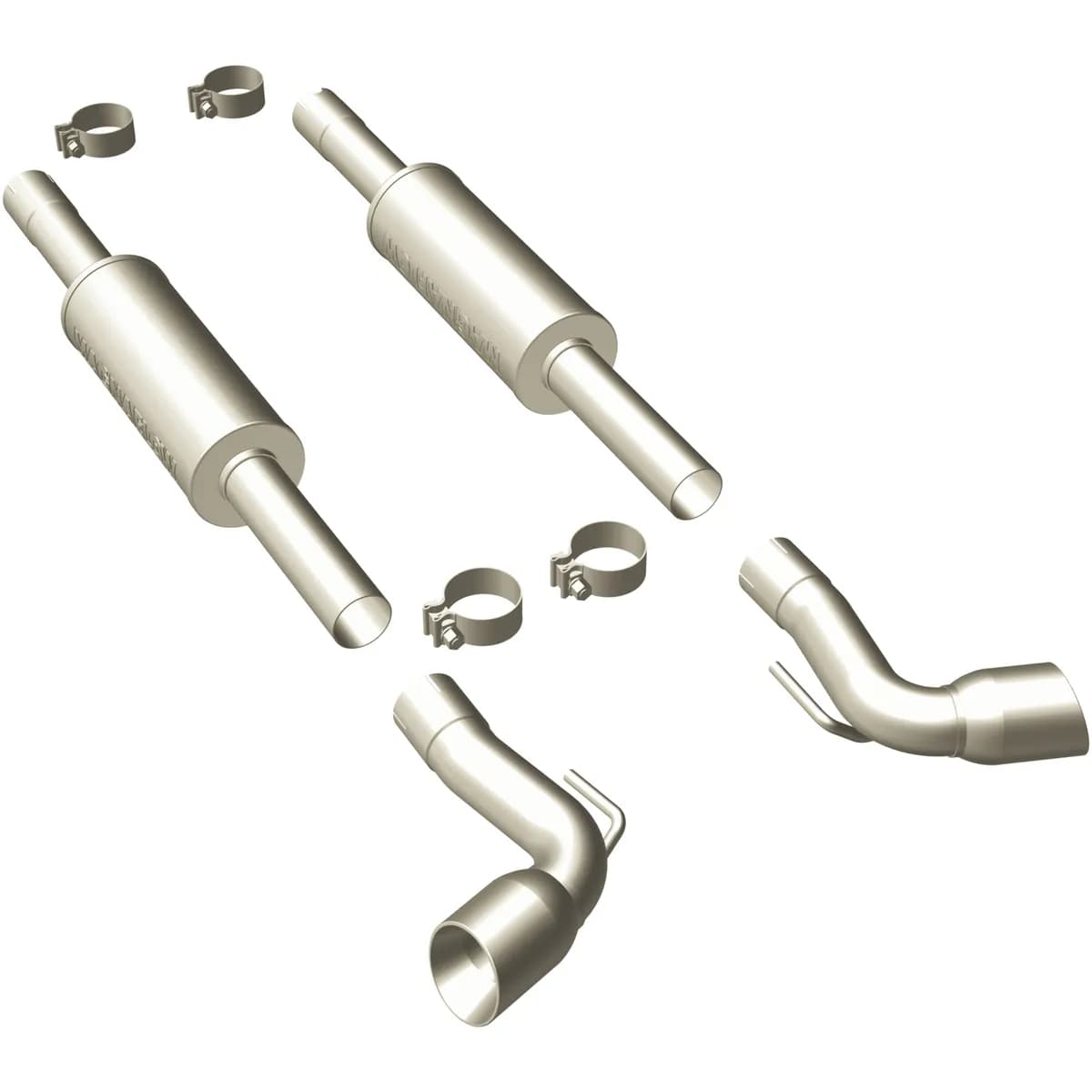 MagnaFlow 2003-2006 Dodge Viper 8.3L | 2008-2010 Dodge Viper SRT-10 8.4L Street Series Cat-Back Performance Exhaust System 16863