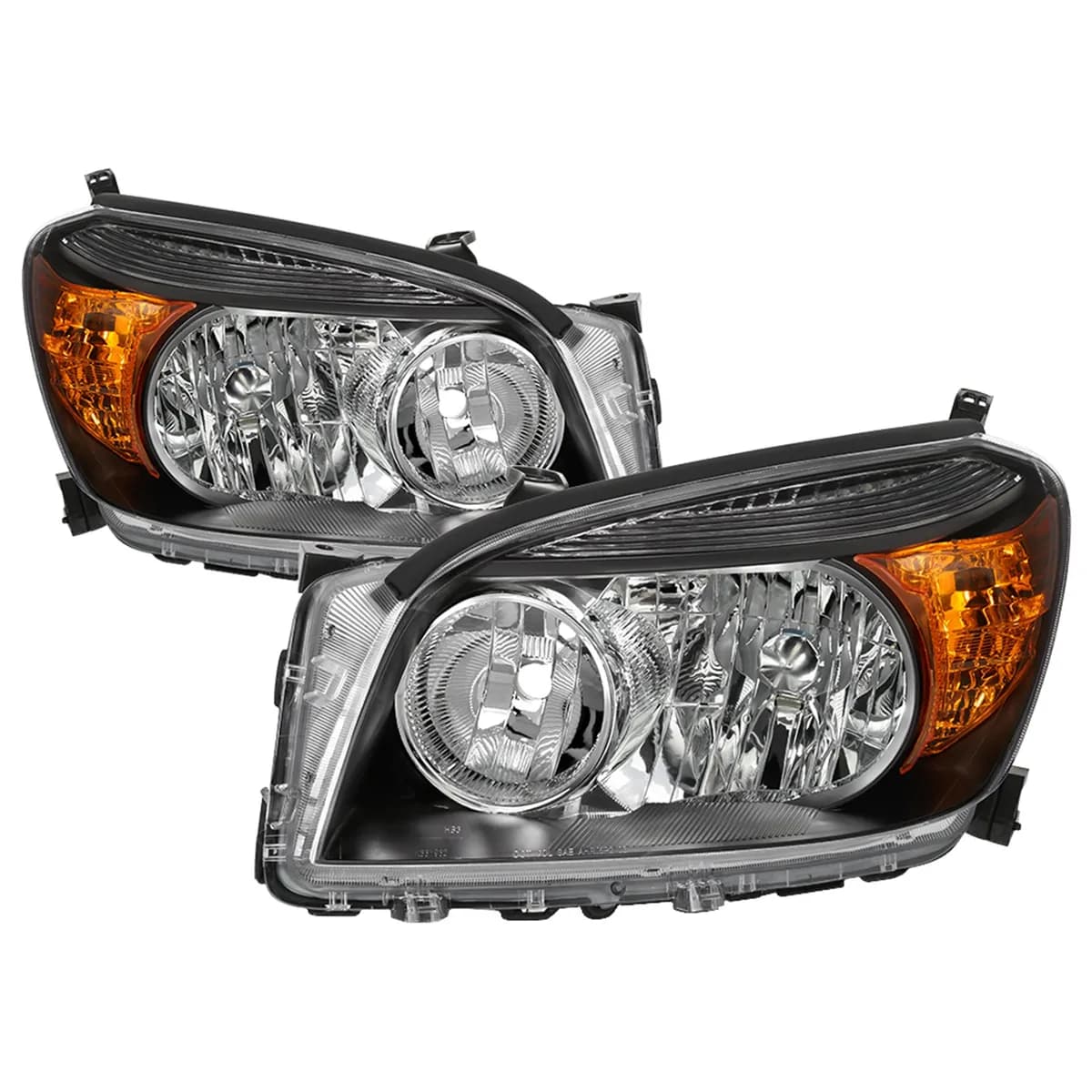 0608 Rav4 OEM Style Headlights Black