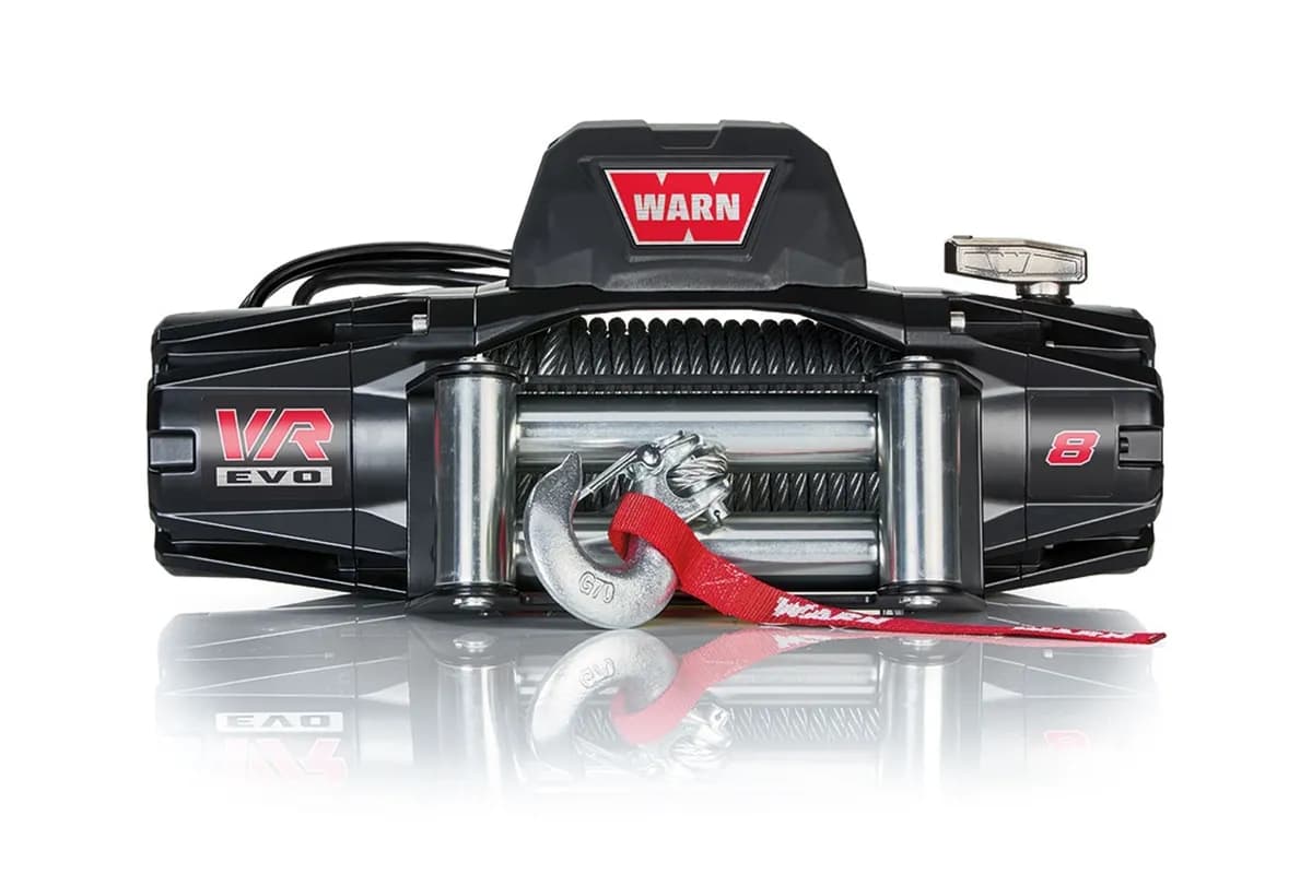 Warn VR EVO 8 Winch - 8000 lb Electric Winch with Steel Cable