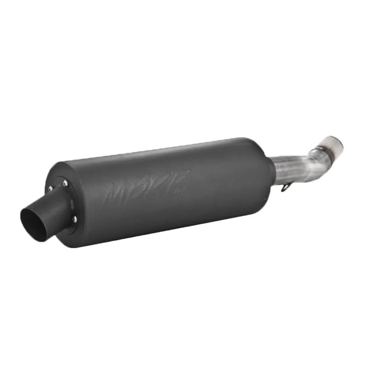 ATV Exhaust System With Sport Muffler; Slip-On System; 1.75 in. Inlet; 4.25 in. Diameter Body;