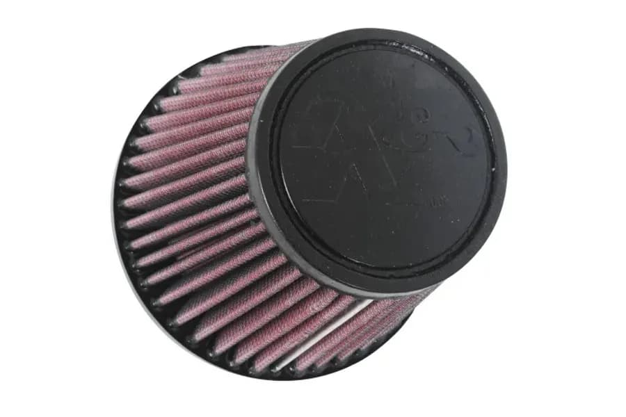 Universal Clampon Air Filter Round Tapered Rubber 4in Dia 7.75 Outside