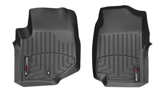 2004 - 2007 Buick Rainier Black Front FloorLiner / 2002 - 2009 Chevrolet Trailblazer Black Front FloorLiner w/o 3rd row / 2002 - 2004 Oldsmobile Bravada (4 door) Black Front FloorLiner