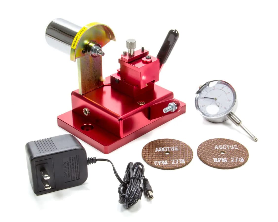 Engine Piston Ring Filer Electronic Rechargeable Aluminum Red Anodized Proform