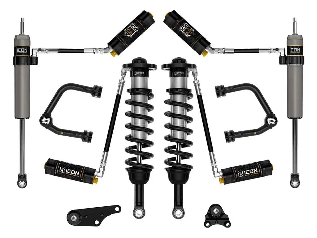ICON 2024-2025 Toyota Tacoma 1.25-3" Lift, Stage 5 Suspension System, Tubular