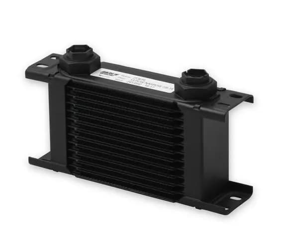 Earl's UltraPro Oil Cooler - Black - 13 Rows - Narrow Cooler