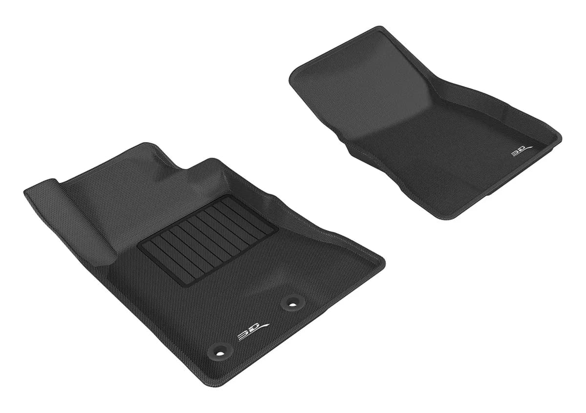 1520 Mustang Kagu Black 1st Row(2 Eyelets)floor Liner