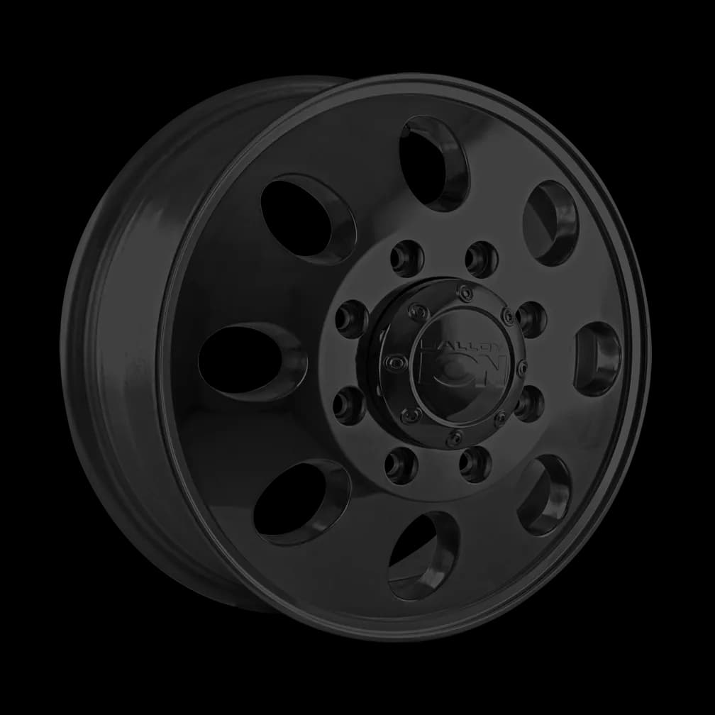 Cast Aluminum Wheels 167 MB 17x6.5 Matte Black 8 On 200 Bolt Pattern -142 Offset ION Wheels