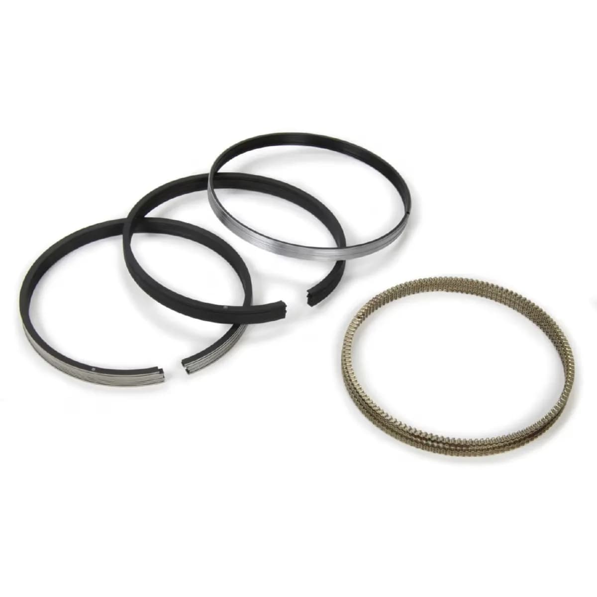 Mahle Motorsport 4270MS-112 Ring (set) - 1.0mm, 1.0mm, 2.0mm Standard Tension +.005 File Fit Rings