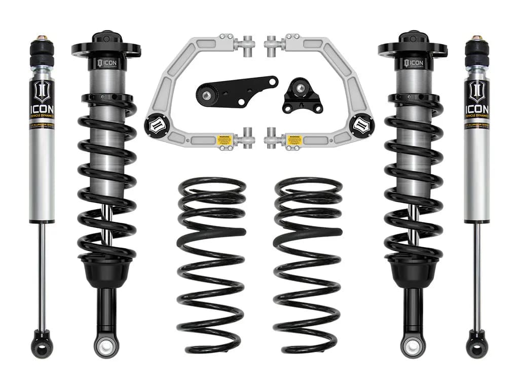ICON 2024-2026 Toyota Tacoma 1.25-3" Lift, Stage 2 Suspension System, Billet, Triple Rate Rear Springs
