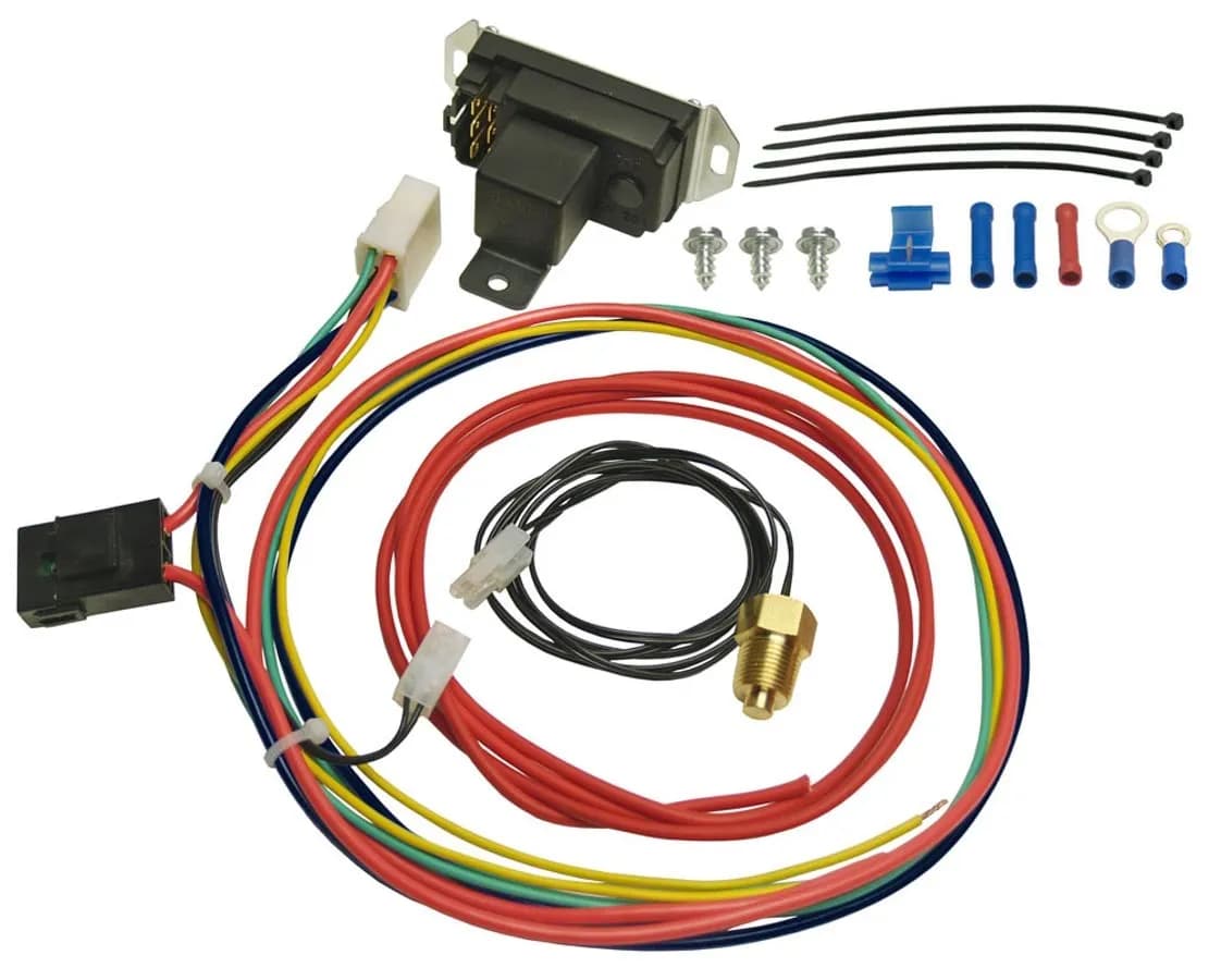 Adjustable Electric Fan Controller, 3/8 NPT Thread In Probe