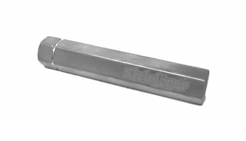 End LInks and Short LInkages M12 x 1.75 100mm Long Gray Hammertone Powder Coated Steel Tube