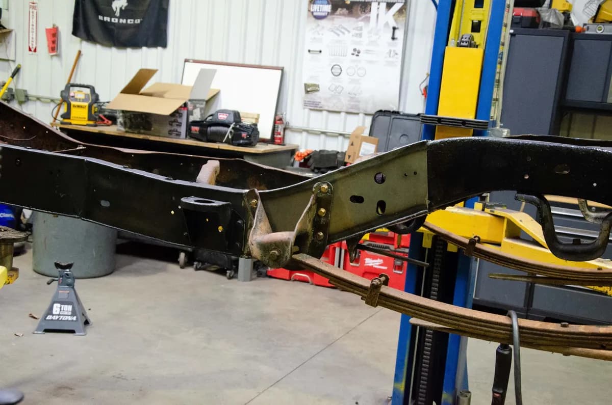 Rust Buster 1973-1991 Chevy k5 Blazer Gmc k5 Jimmy Leaf Spring Frame Section Left Side Rb7436l