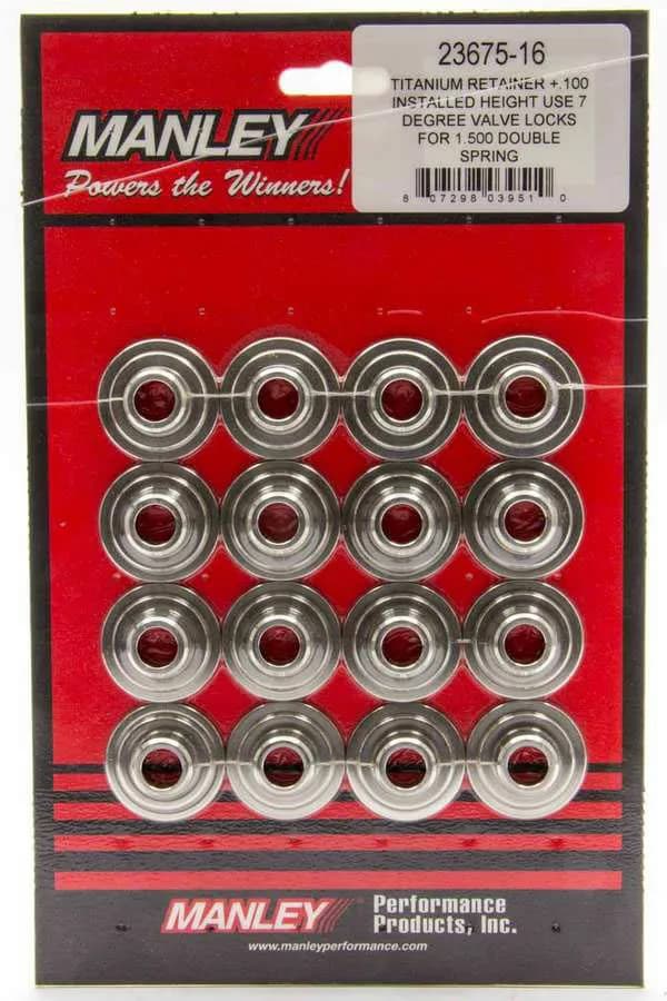 Manley 23619-16 Manley Spring Retainer, RET-TI 1.335 10 DEG +.050