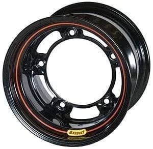 15X15 W/5 4IN BS L/W Black