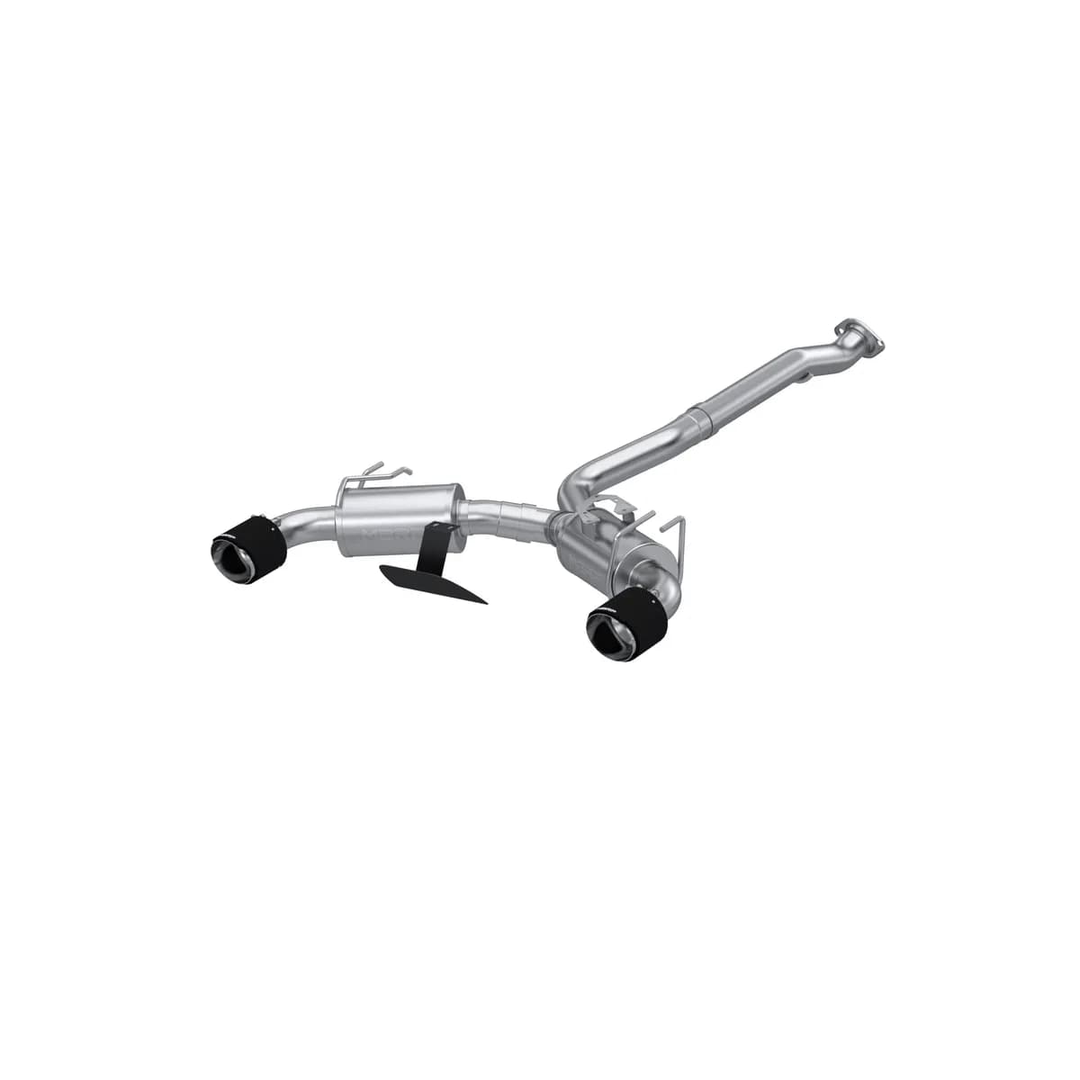 2023-Up Toyota Corolla GR 1.6L Armor Pro T304 Stainless Steel 3 Inch Cat-Back Dual Split Rear with Carbon Fiber Tips MBRP