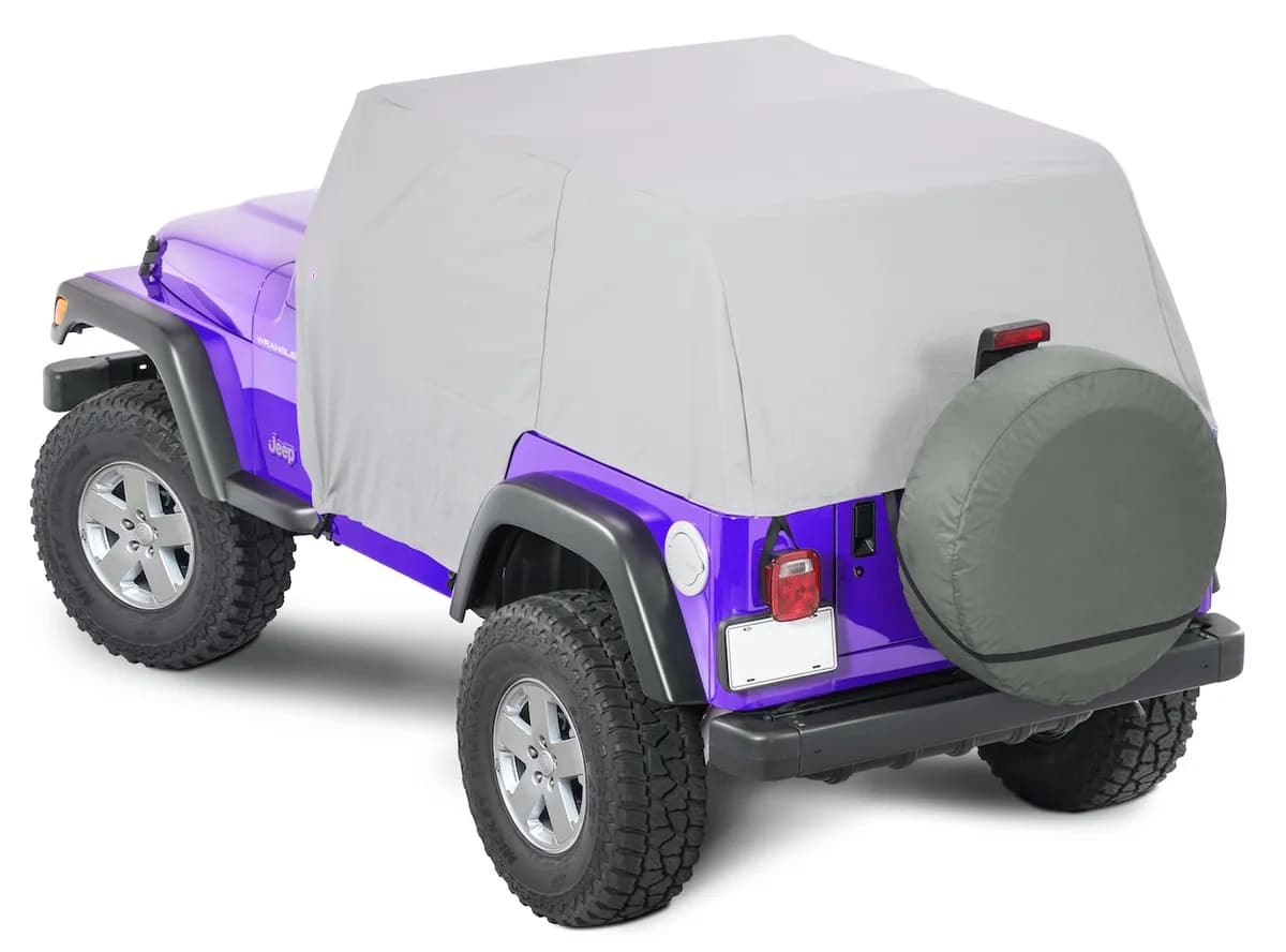 Tops and Covers 1992-1995 Cab Cover Gray Vinyl