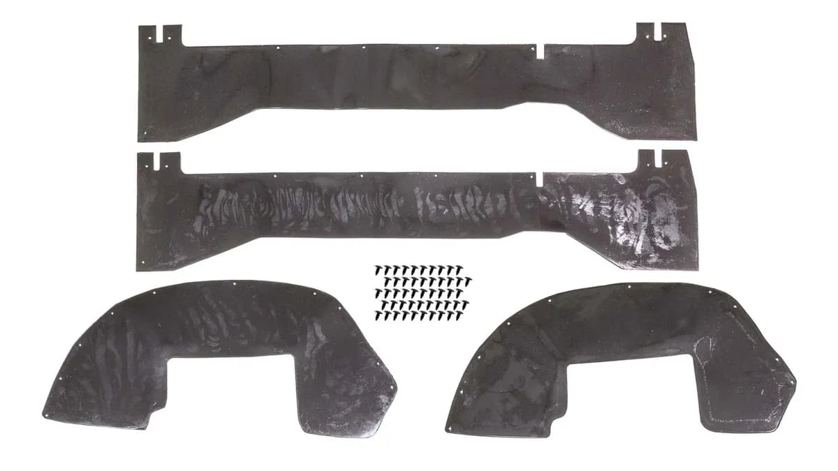 04-12 Ford F-150 2WD & 4WD Ext. Cab; Gap Guards