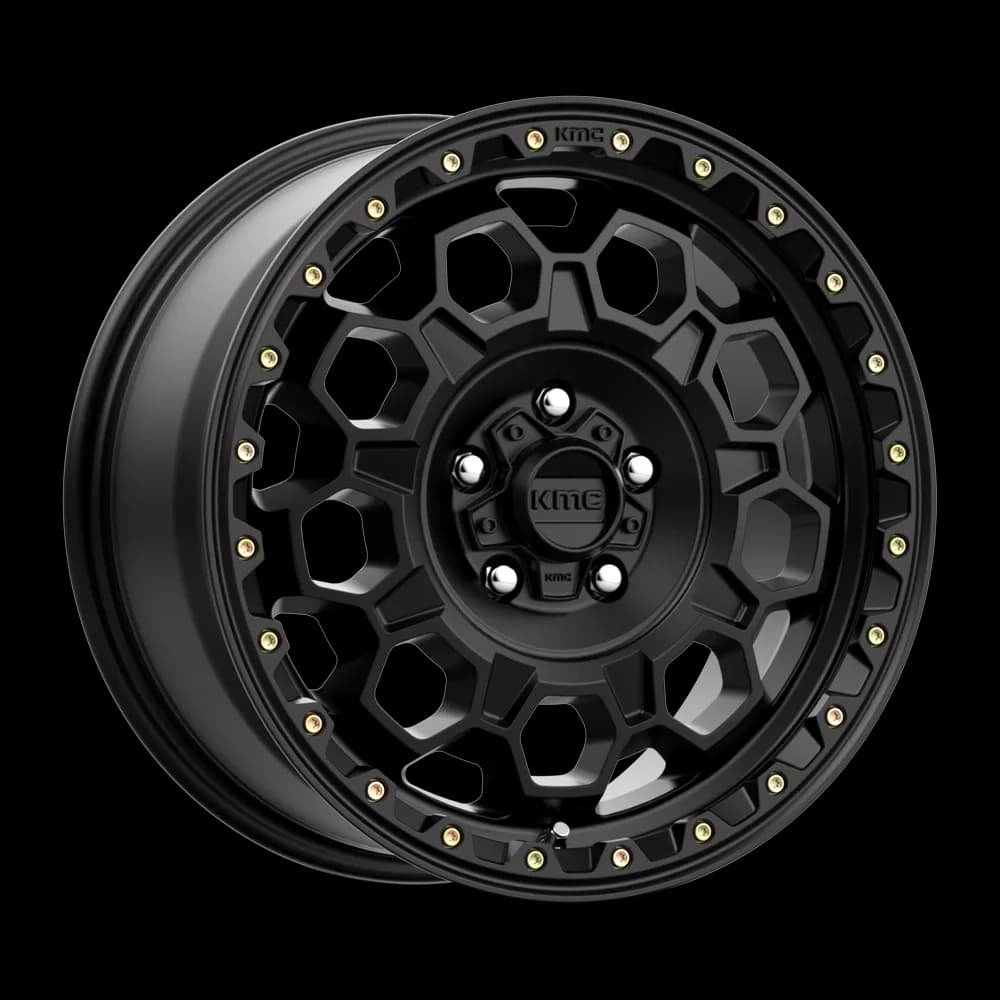 Trek 17x9 6x139.70 Satin Black (0 Mm)