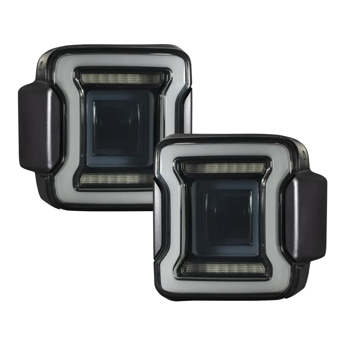 Form Lighting - 2018-2024 Jeep Wrangler LED Tail Lights Smoke (pair)