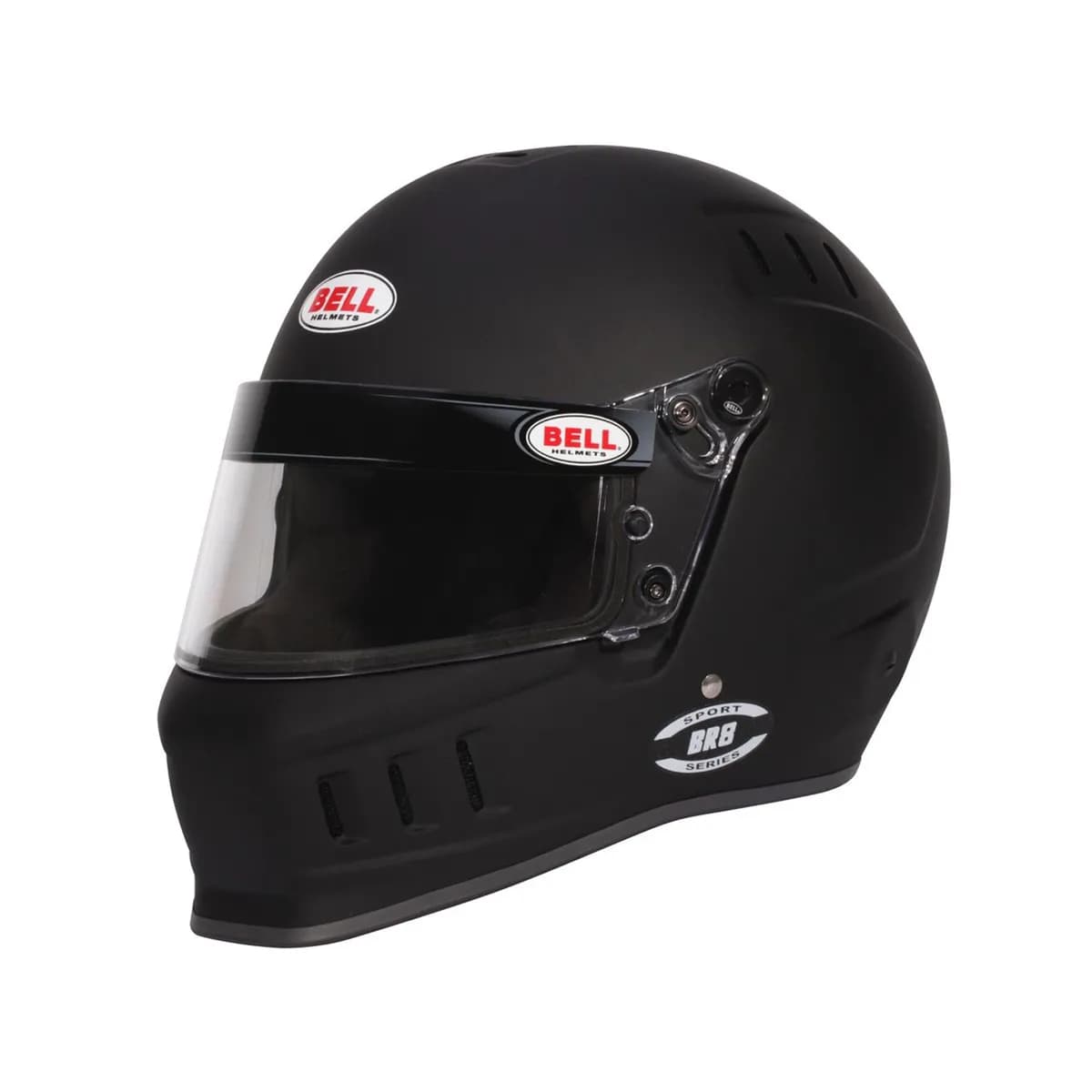 Helmet Br8 Medium Flat Black Sa2025