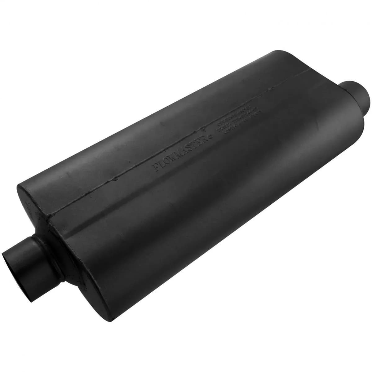 70 Series Big Block II Muffler 3.00in IN (C) / OUT (O): ea 16 Gauge Aluminized Steel
