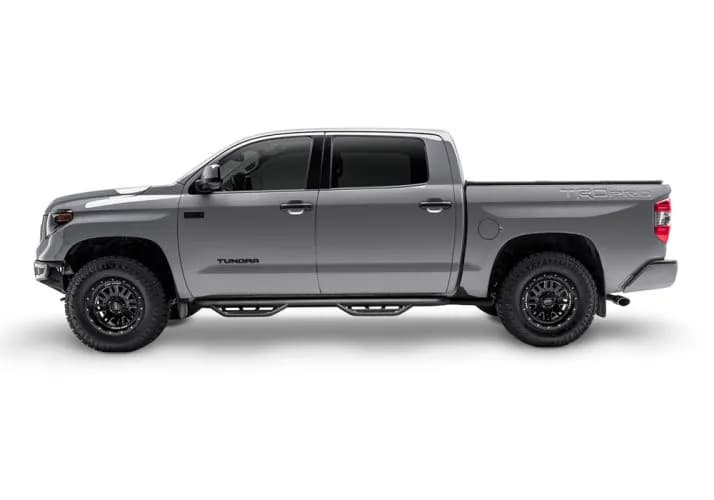 22c Frontier Crew Cab All Beds Nerf Rs Step Systems Textured Black