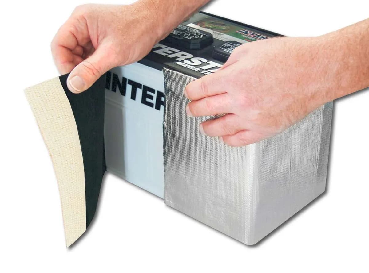 Battery Heat Barrier 40 Inch x 8 Inch Kit Thermo Tec