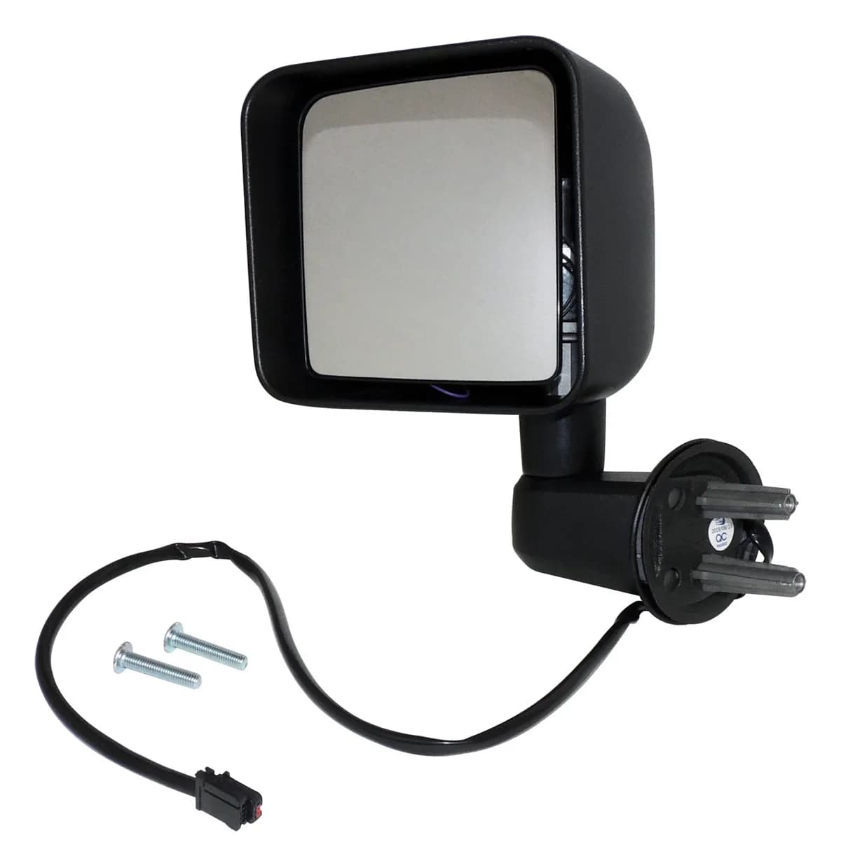 Crown Automotive Jeep Replacement 68249849AD Left Power, Heated, Manual Folding Mirror for 2015-2018 Jeep JK Wrangler RHD