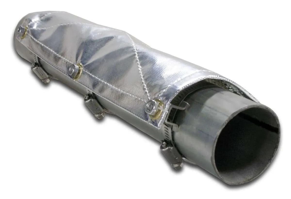 Exhaust Heat Shield 1 Foot x 6 Inch Clamp On Up to 2000 Degree F Thermo Tec