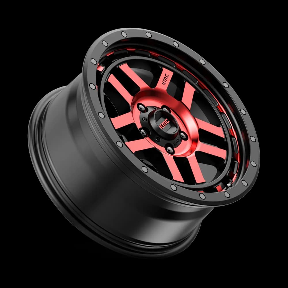 Kmc Km540 Recon 17x9 -12 5x5.0 Satin Black