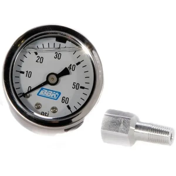 1986-1993 Mustang 5.0l Fuel Pressure Gauge Adapter 0-60 PSI