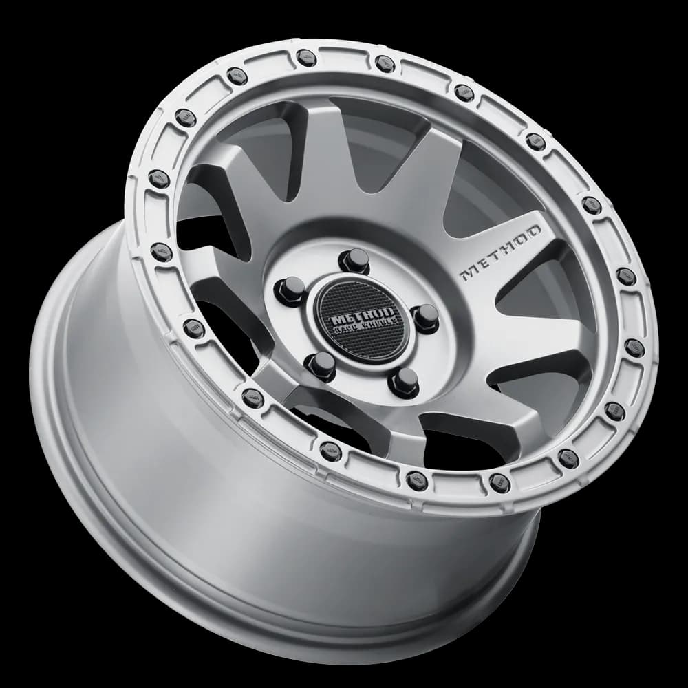 Aluminum Wheels 17x8.5 MR317 Bolt Pattern 5 On 127 Offset 0 Lip Size 0.83 Matte Titanium GY Method