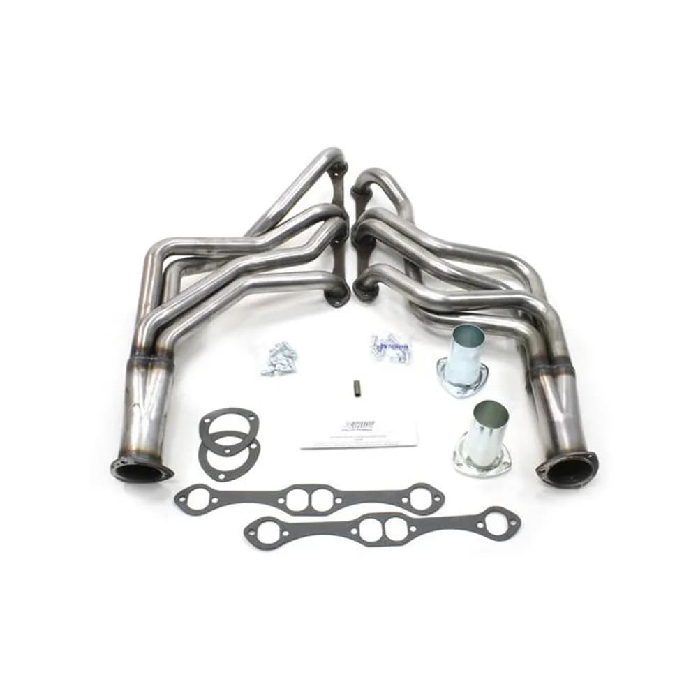 Patriot Long Tube Header 78-88 GM G Body 265-400 SBC 1 5/8" Primary 3" Collector Raw Steel H8096