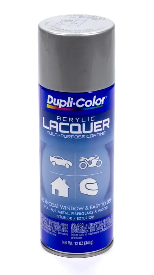 Premium Lacquer; Silver; 12 Oz. Aerosol