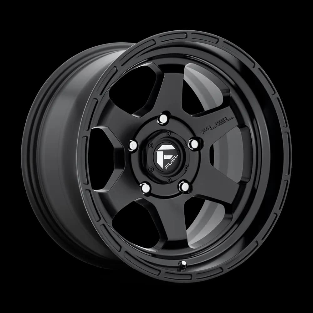 Shok 18x9 5x150.00 Matte Black -12 mm