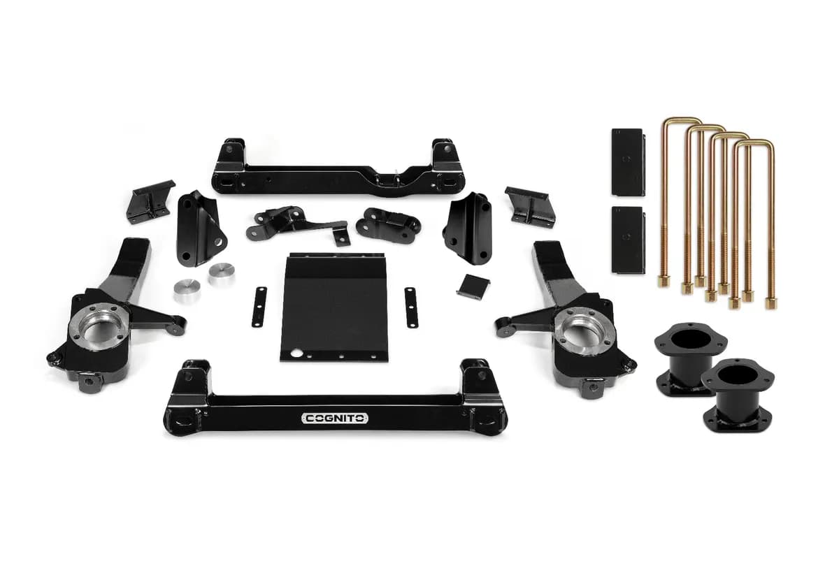Cognito 4-Inch Standard Lift Kit for 2019-2024 Sierra 1500 Denali 2WD/4WD